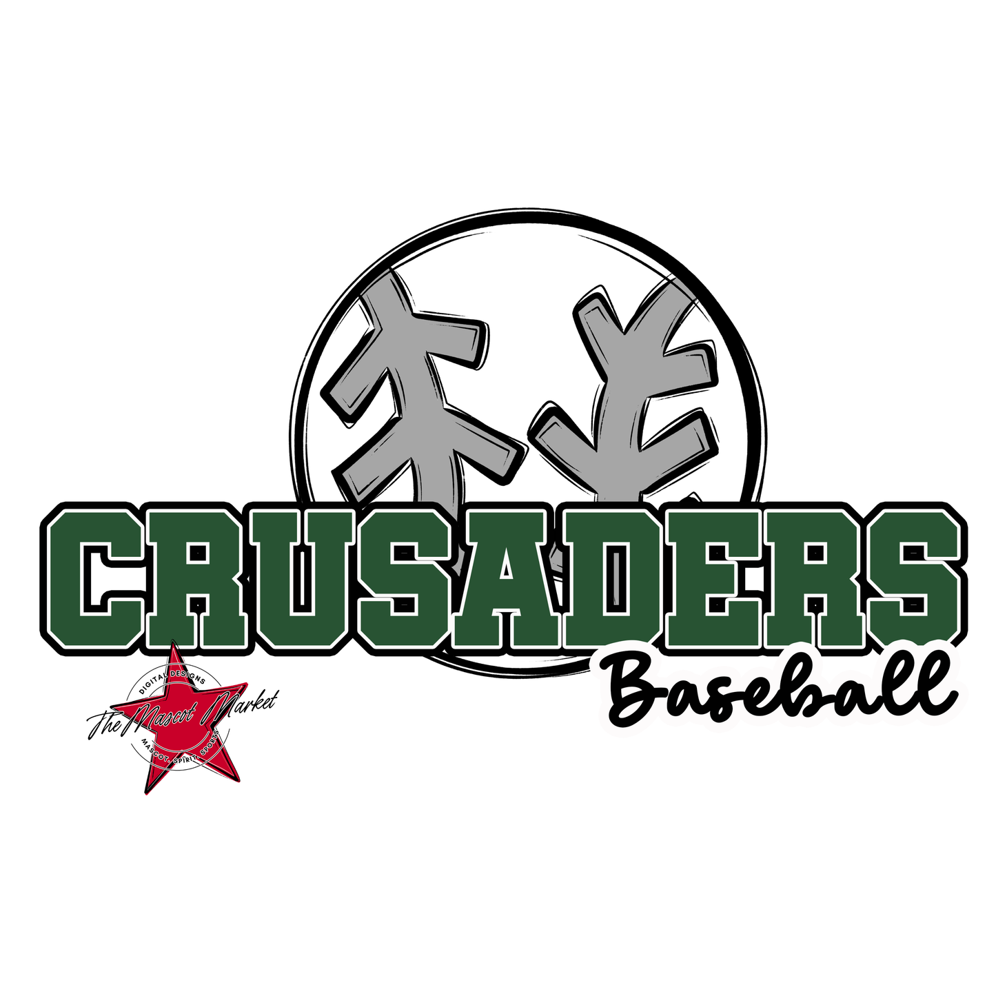 Crusaders Varsity Baseball-Green