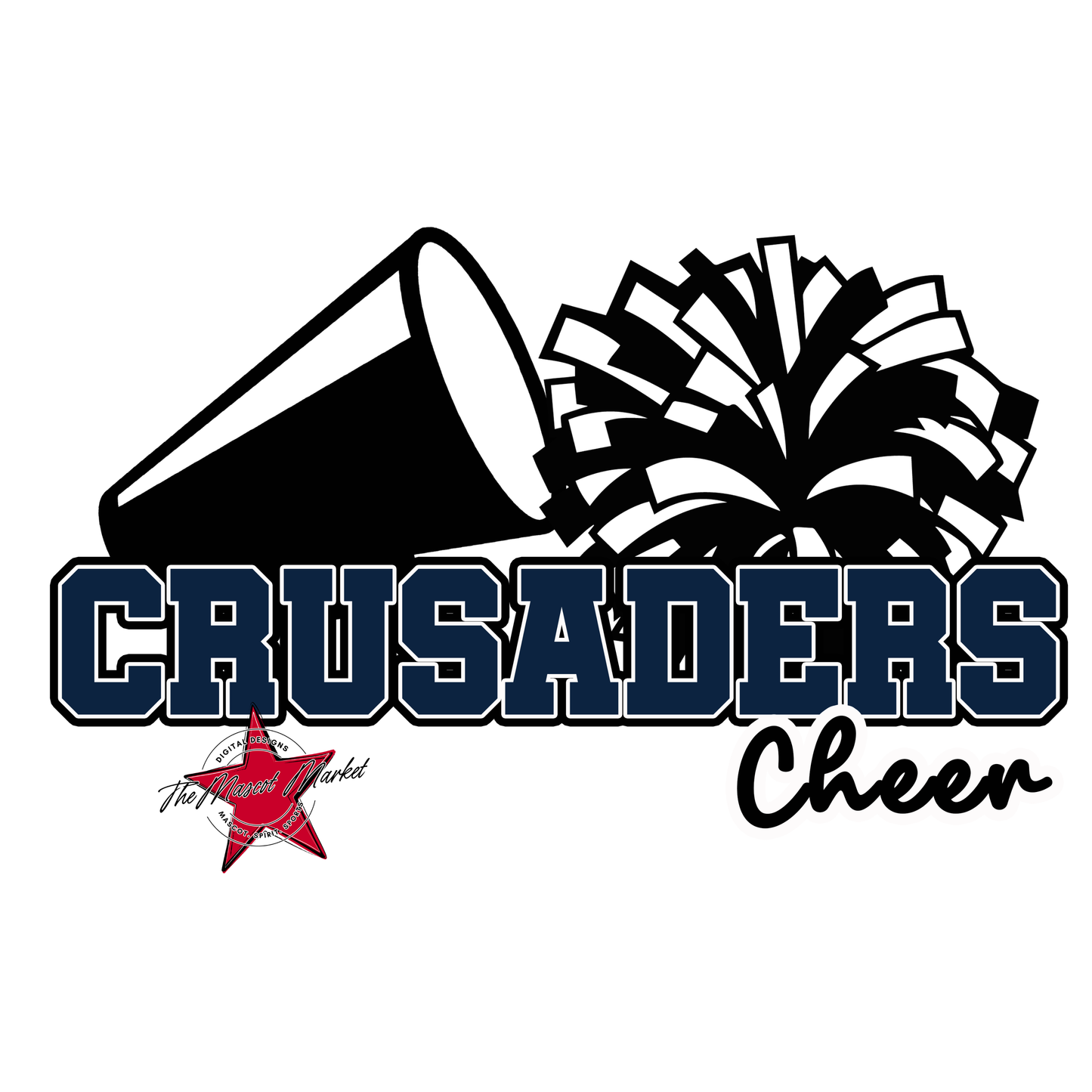 Crusaders Varsity Cheer-Navy