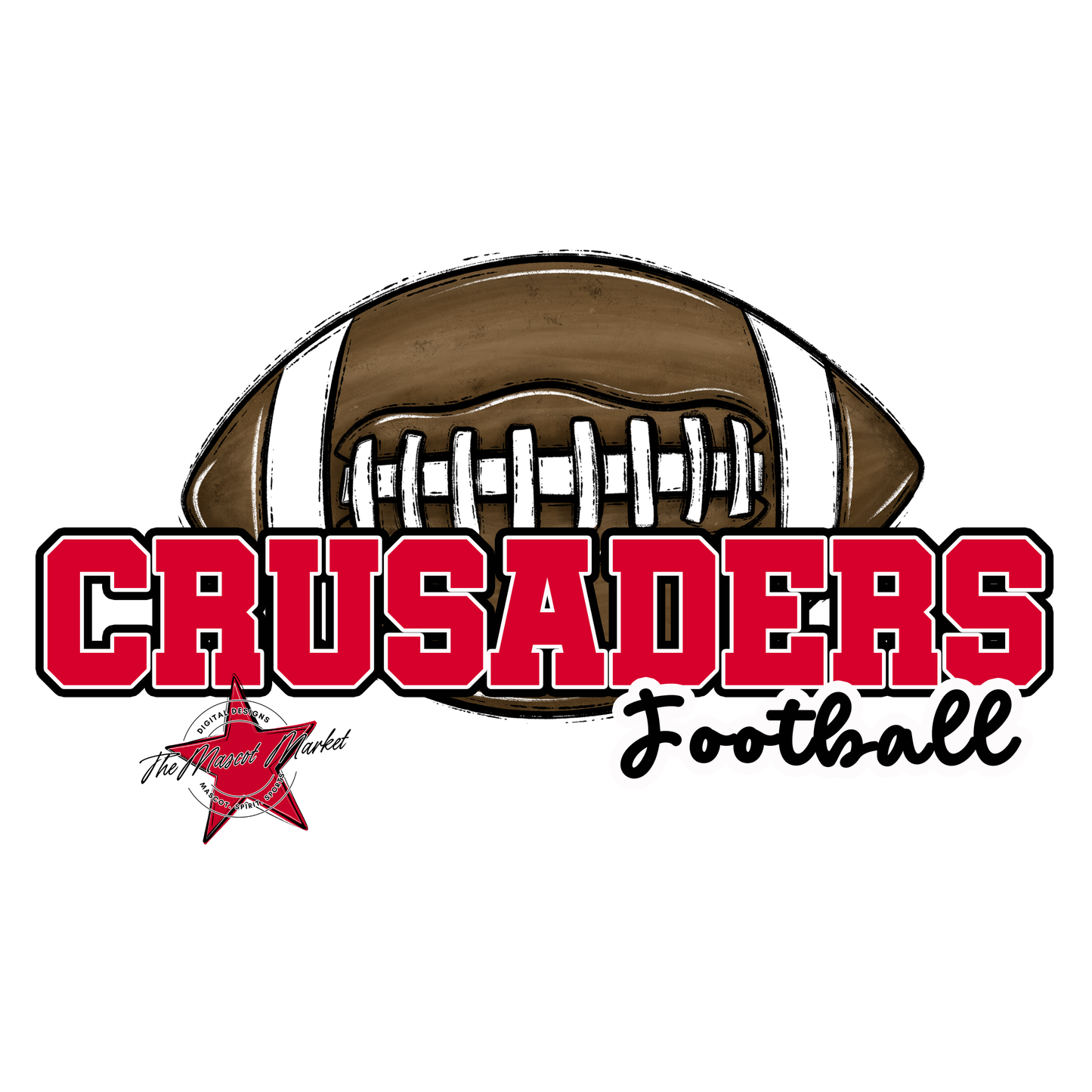 Crusaders Varsity Football-Red