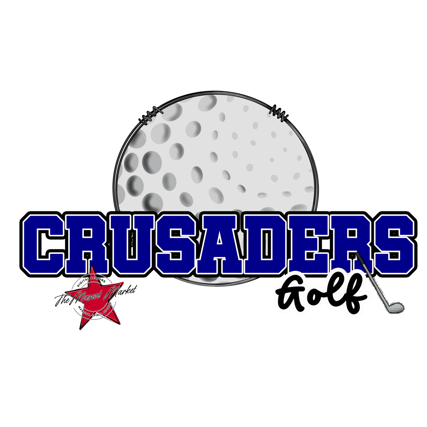 Crusaders Varsity Golf-Blue