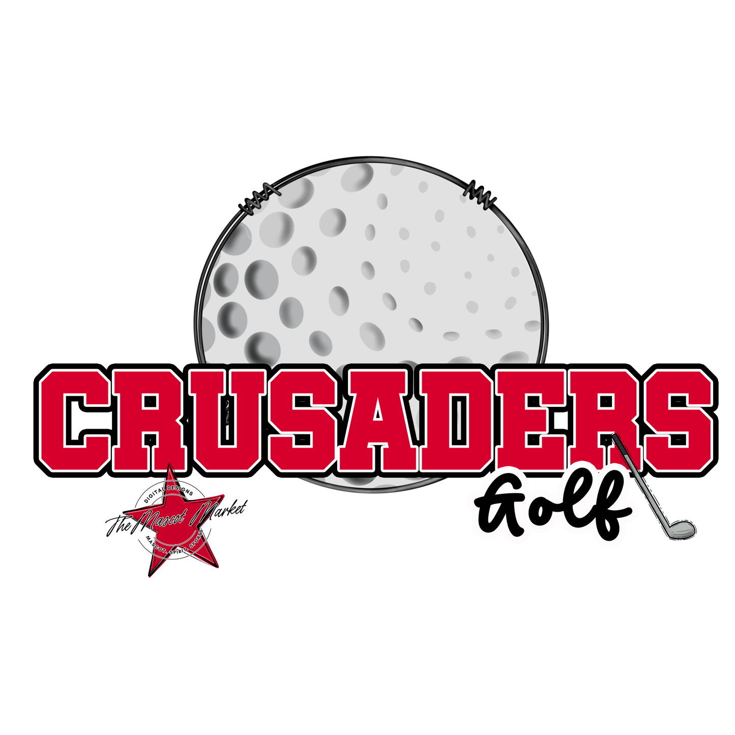 Crusaders Varsity Golf-Red