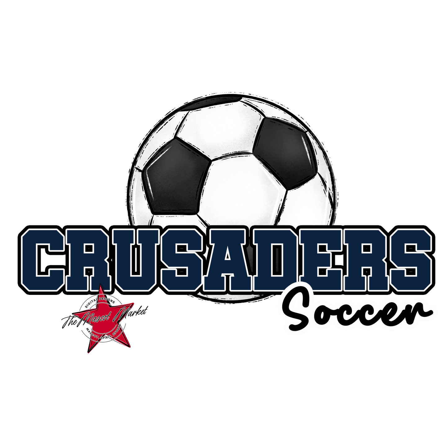 Crusaders Varsity Soccer-Navy