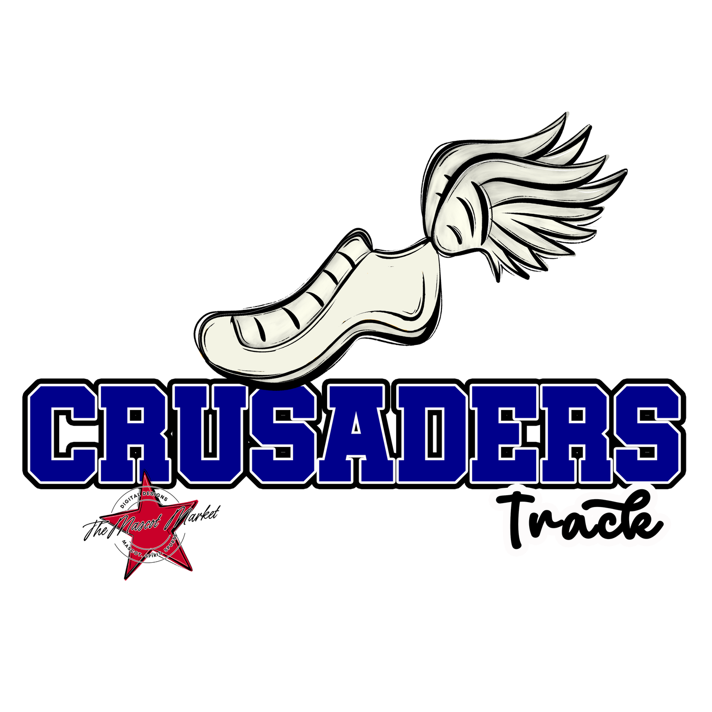 Crusaders Varsity Track-Blue