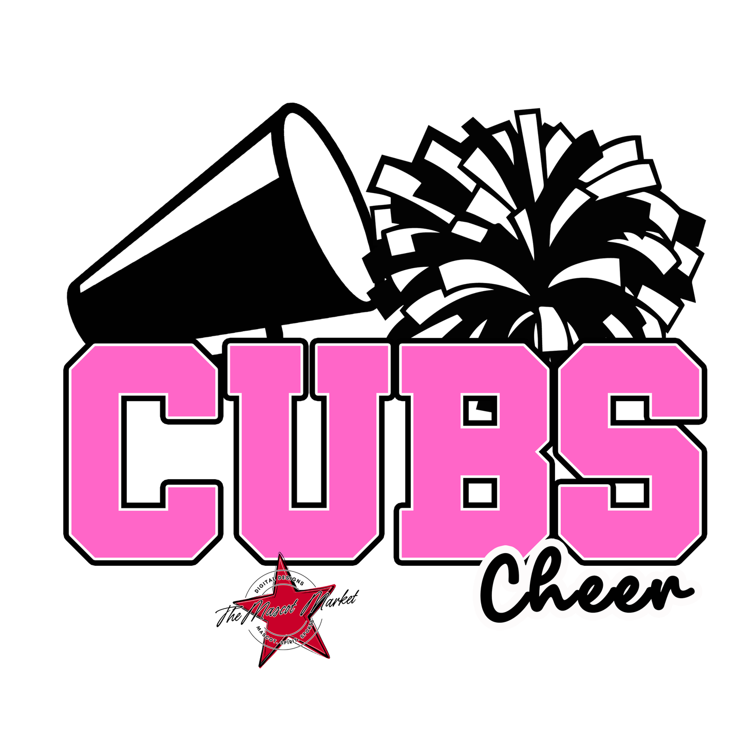 Cubs Varsity Cheer-Baby Pink