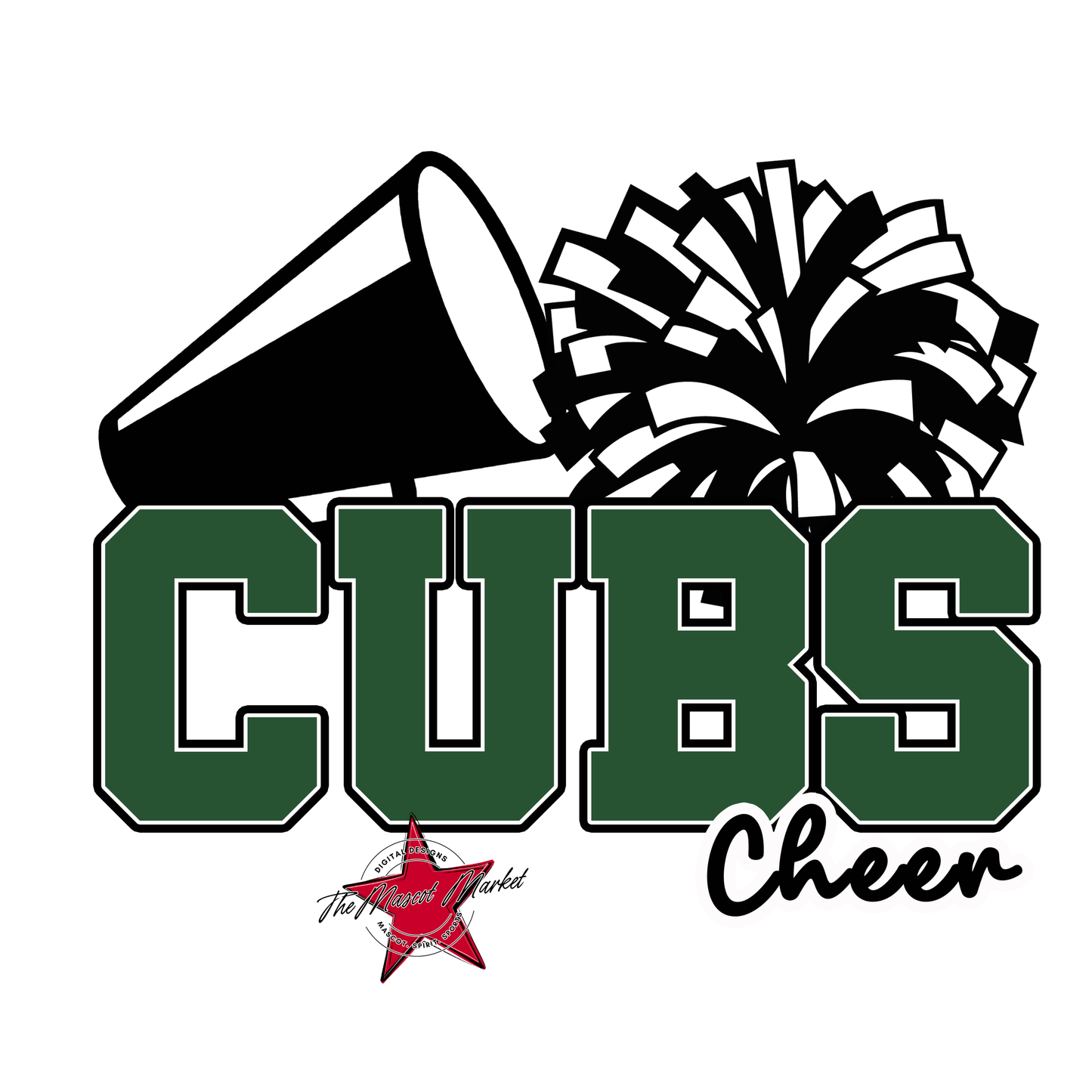 Cubs Varsity Cheer-Green