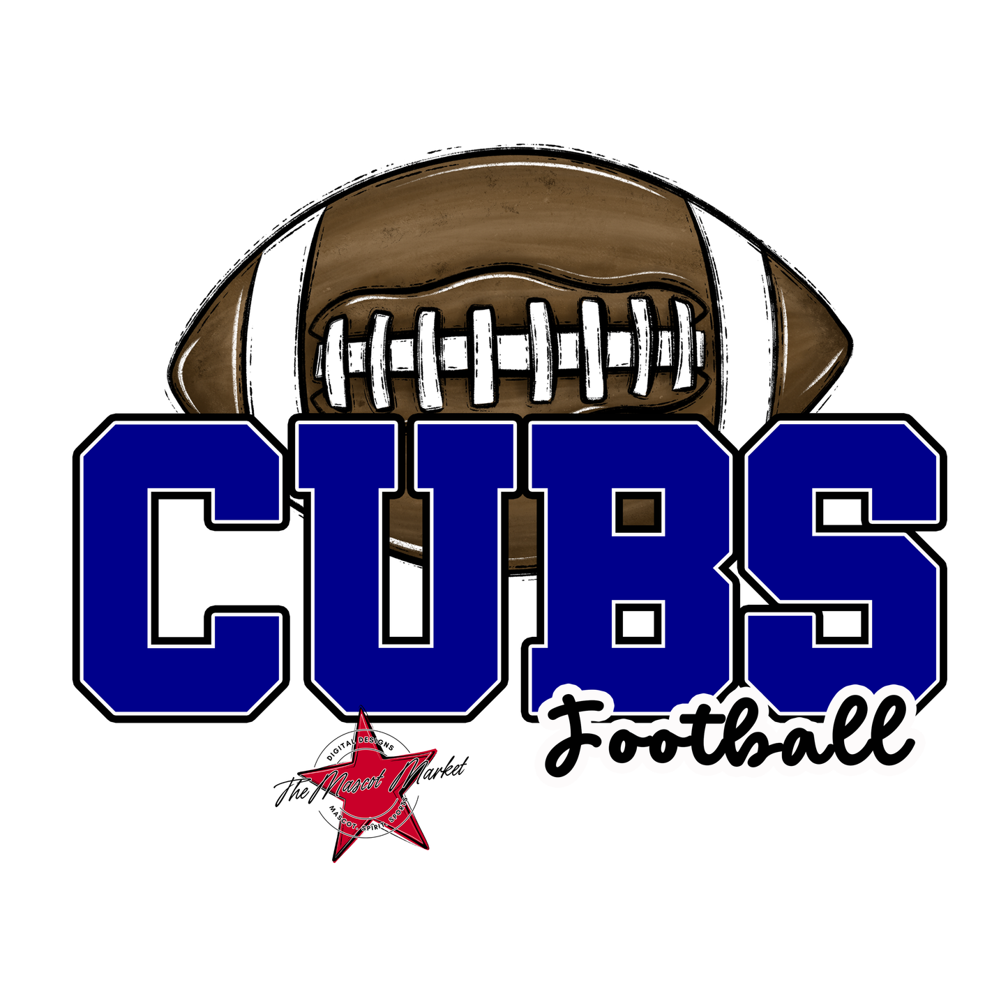 Cubs Varsity Football-Blue