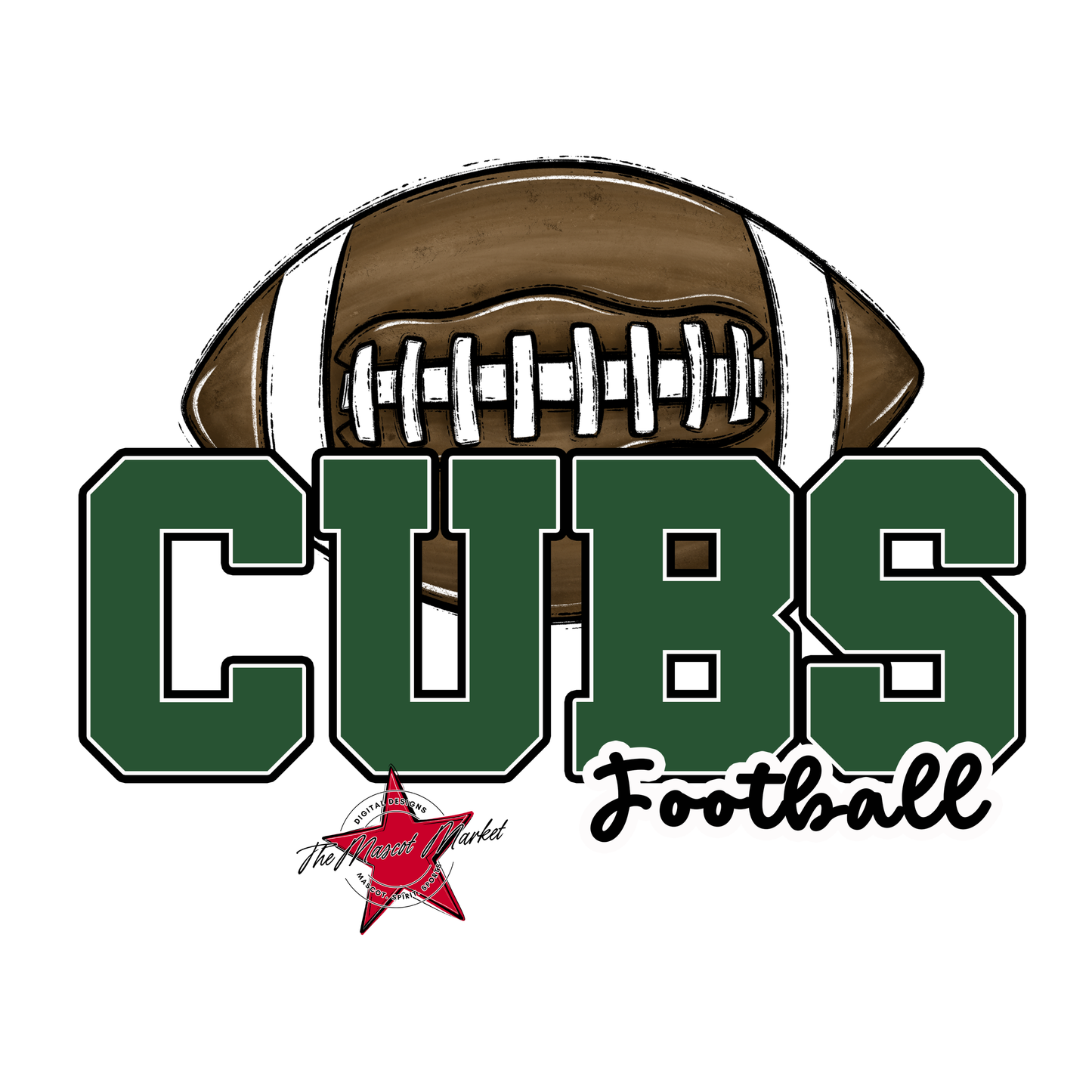 Cubs Varsity Football-Green