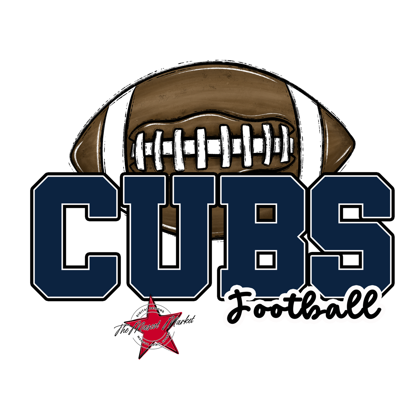 Cubs Varsity Football-Navy