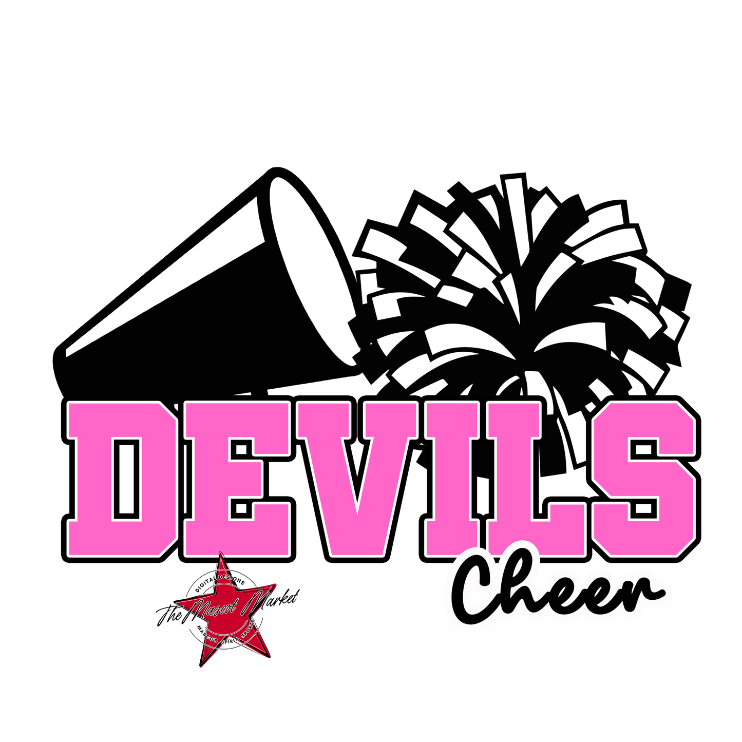Devils Varsity Cheer-Baby Pink