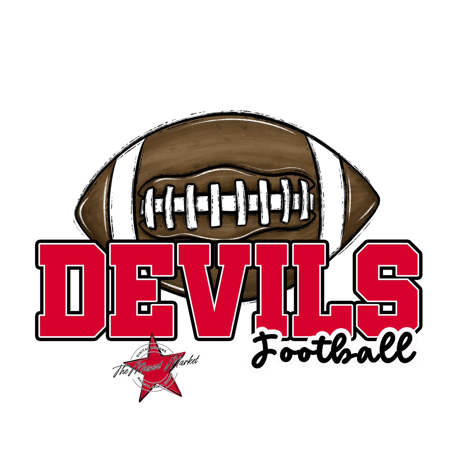 Devils Varsity Football-Red