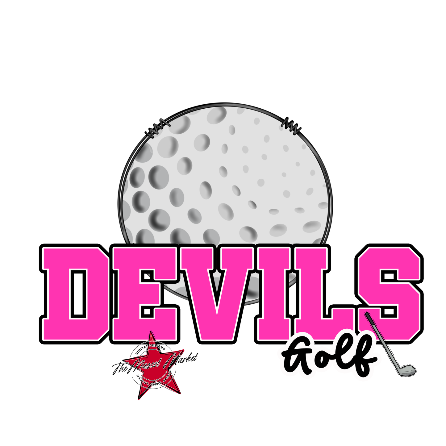 Devils Varsity Golf-Pink