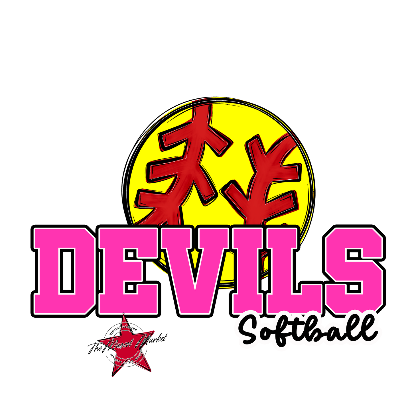 Devils Varsity Softball-Pink