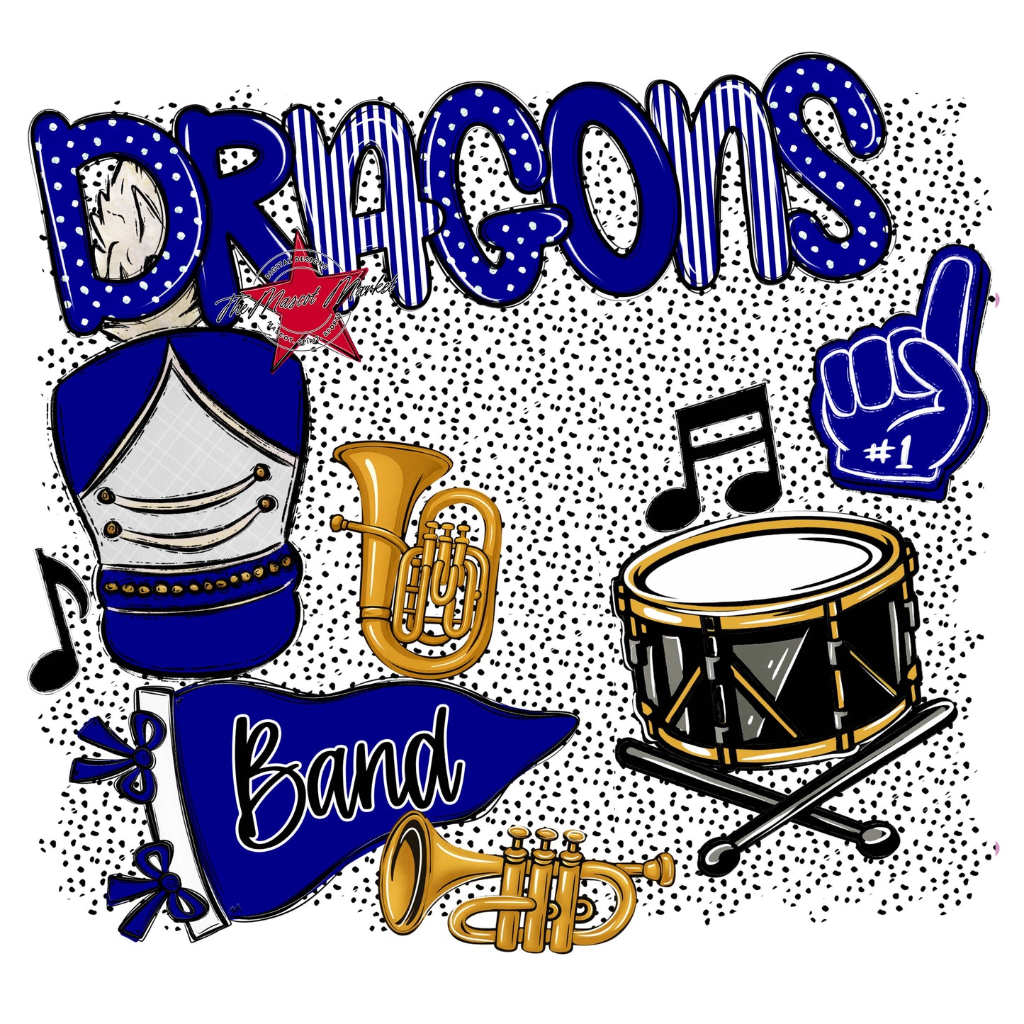 Dragons Band Spirit-Blue