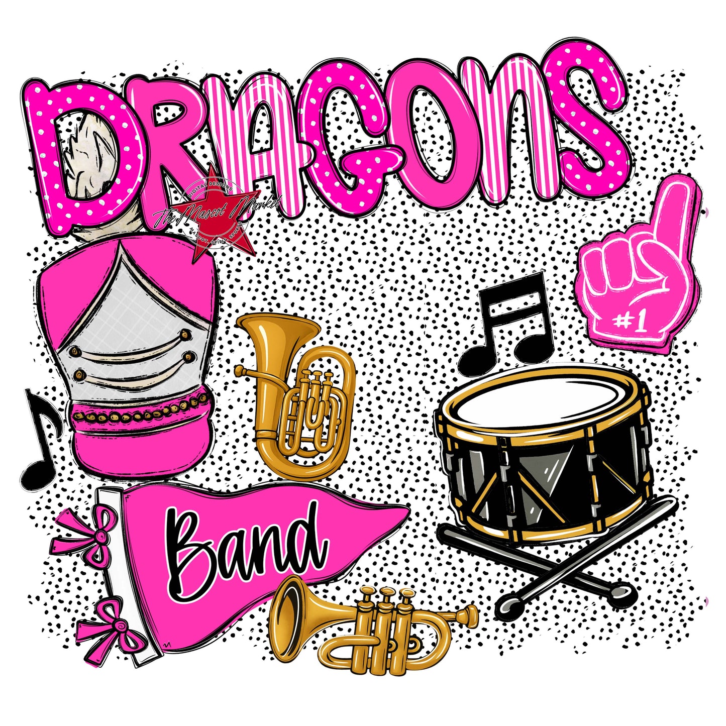 Dragons Band Spirit-Pink