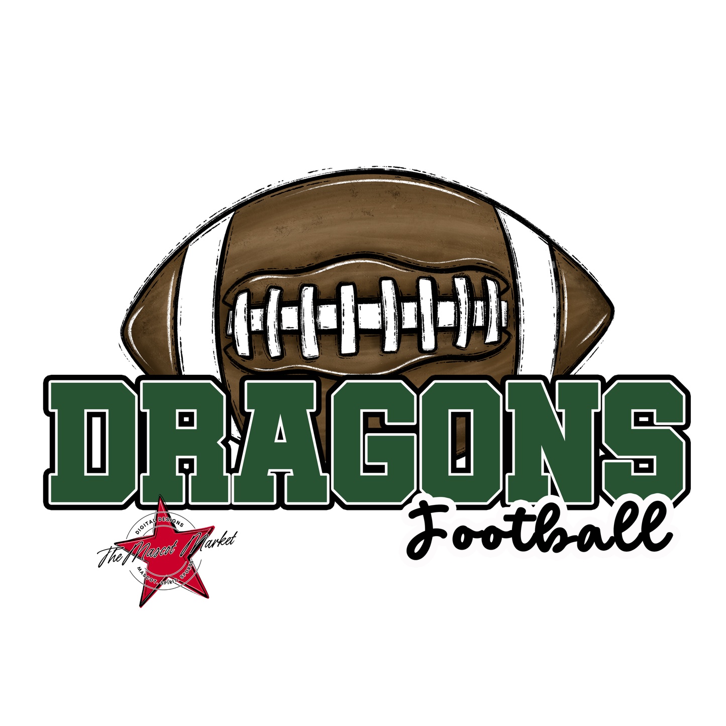Dragons Varsity Football-Green