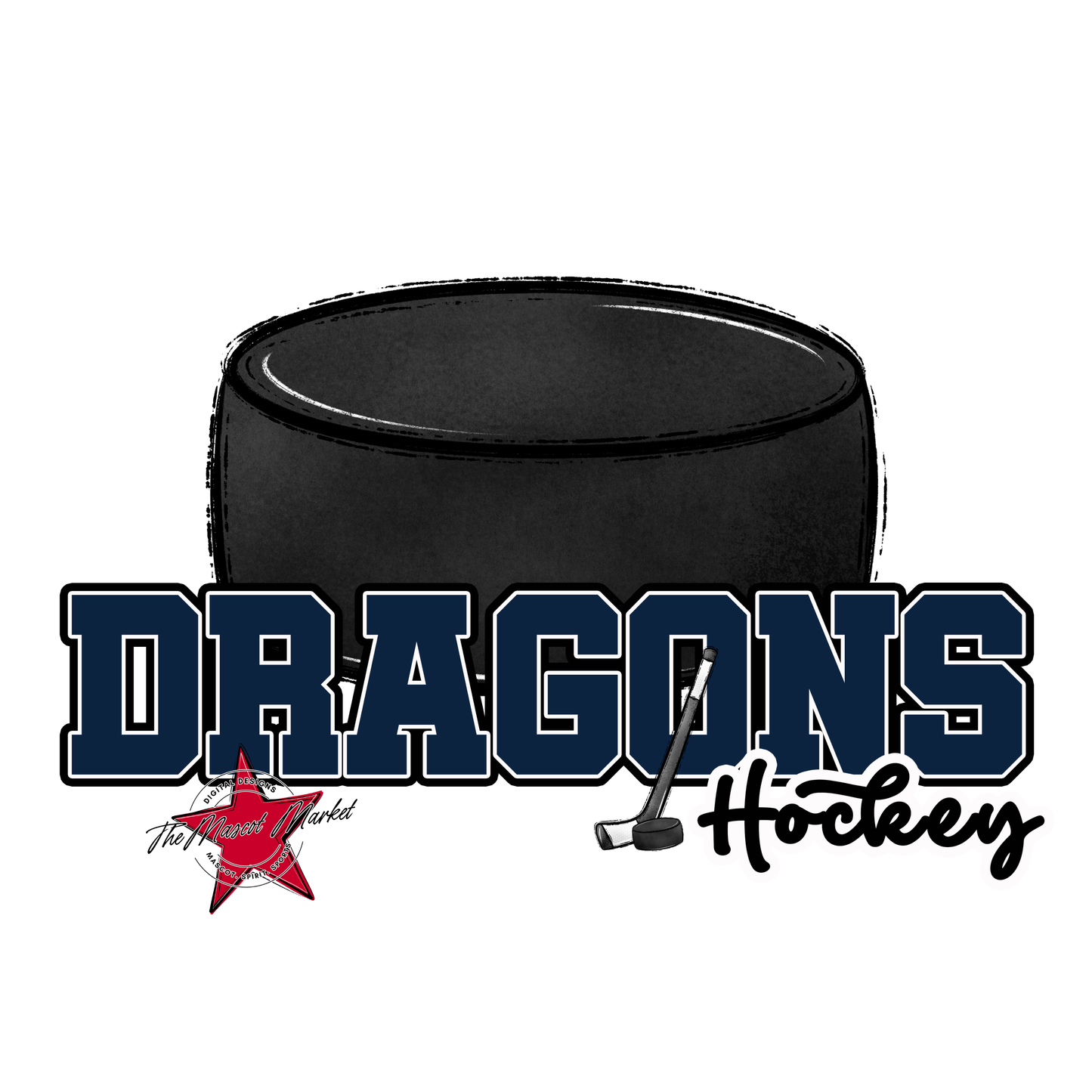 Dragons Varsity Hockey-Navy