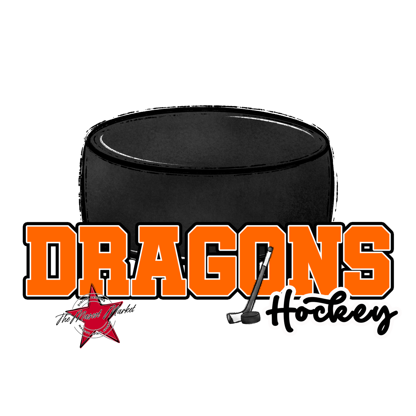 Dragons Varsity Hockey-Orange