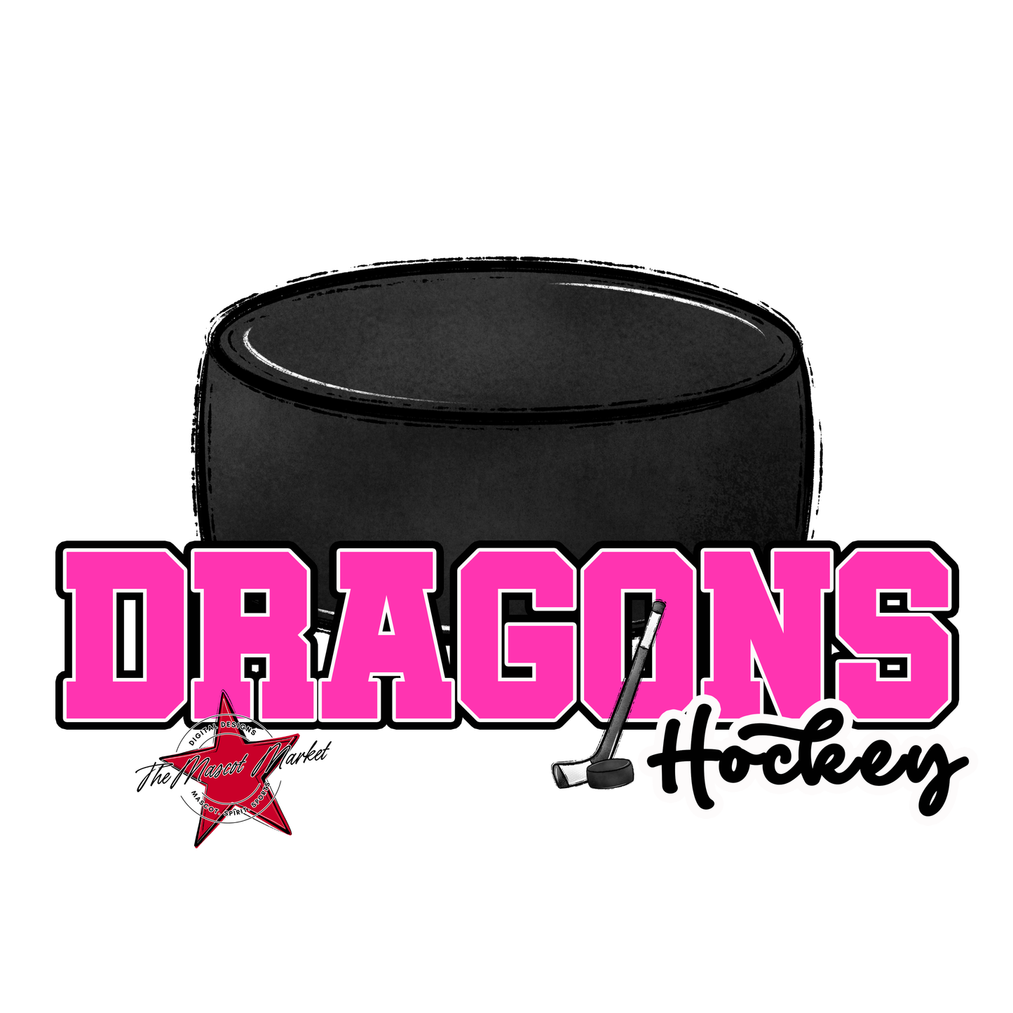 Dragons Varsity Hockey-Pink