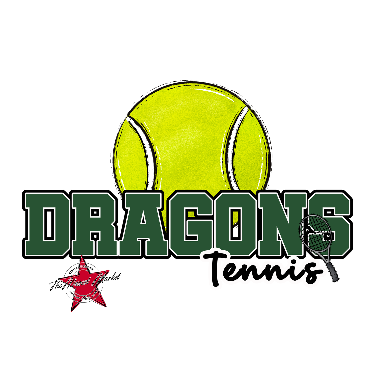 Dragons Varsity Tennis-Green
