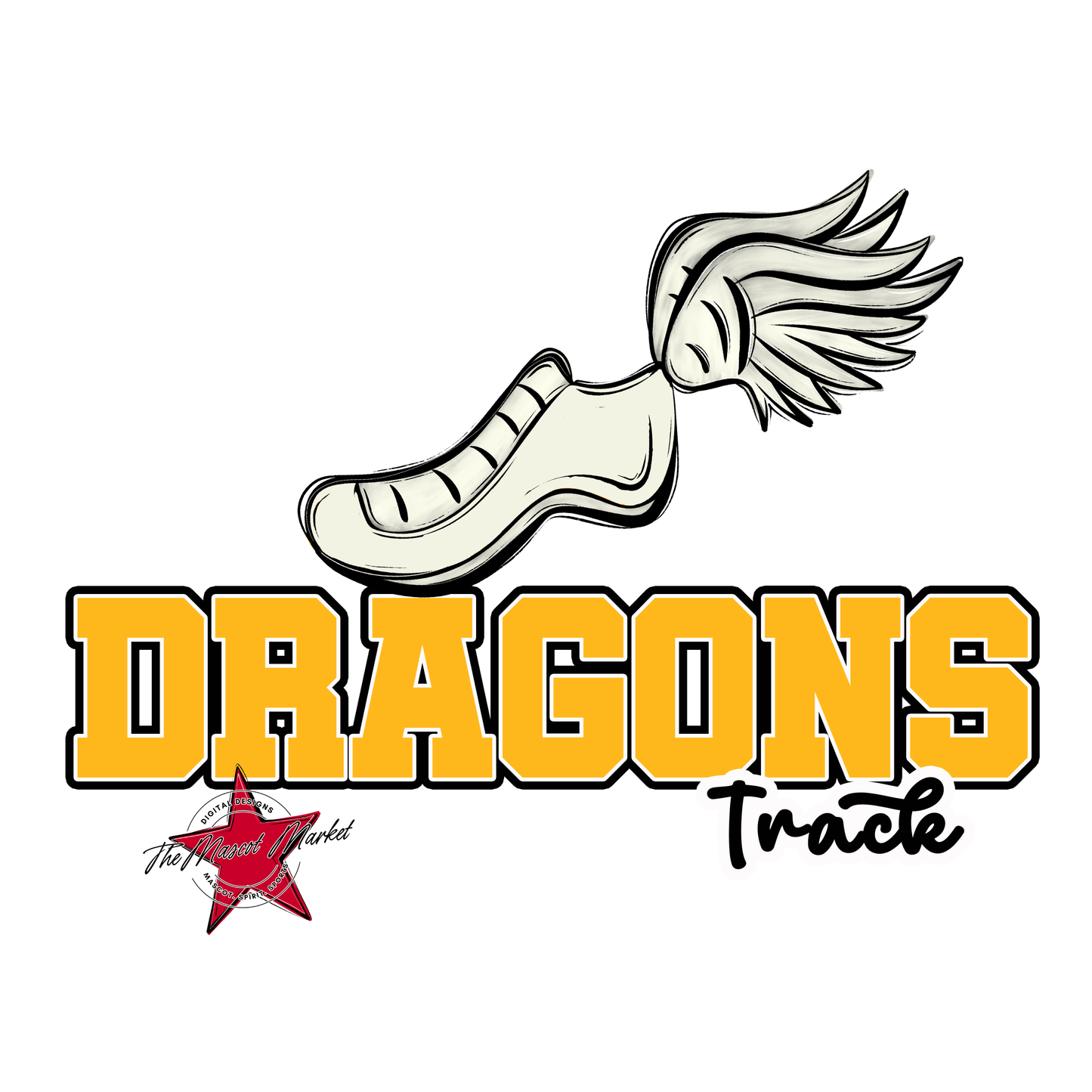 Dragons Varsity Track-Yellow