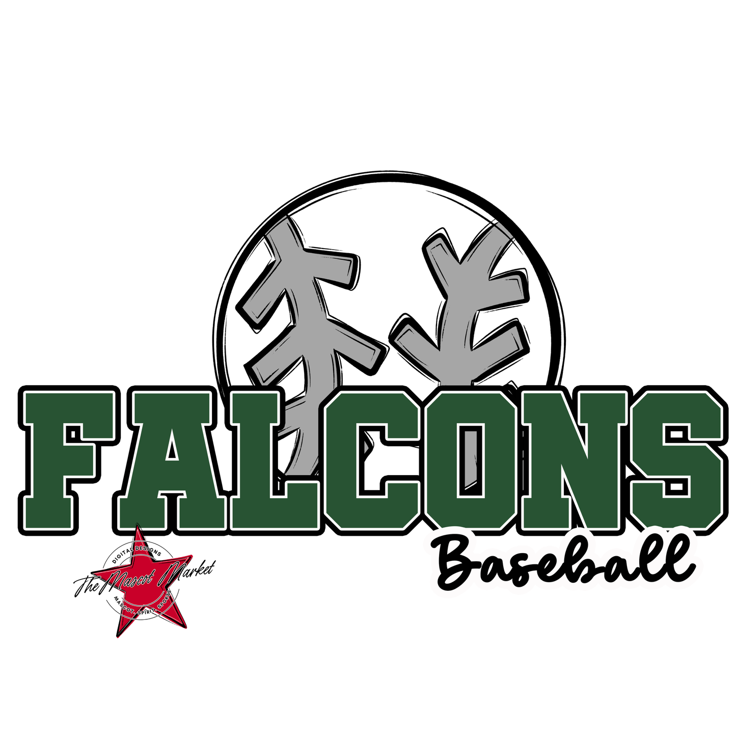 Falcons Varsity Baseball-Green