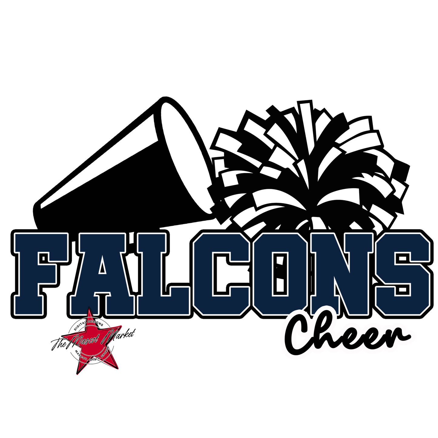 Falcons Varsity Cheer-Navy