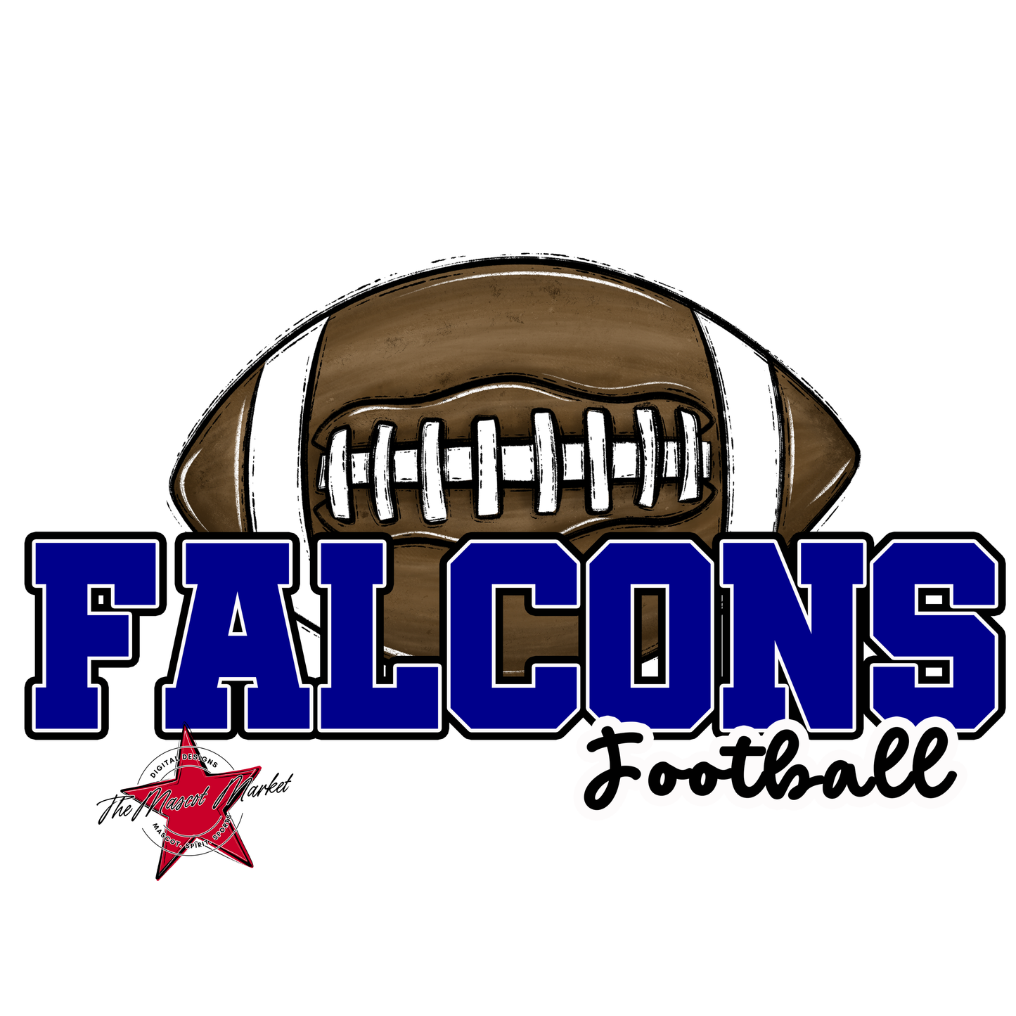 Falcons Varsity Football-Blue