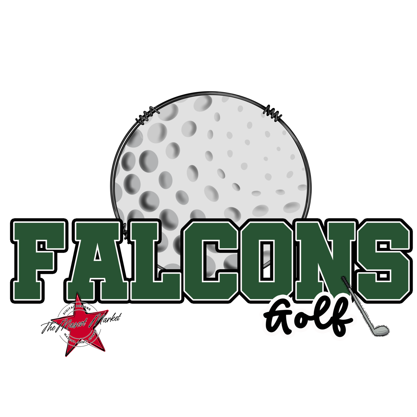 Falcons Varsity Golf-Green