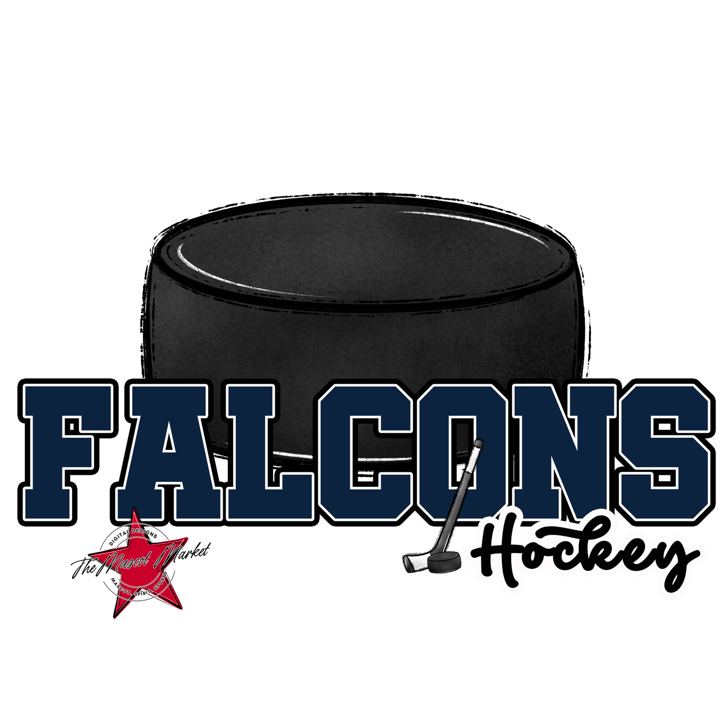 Falcons Varsity Hockey-Navy