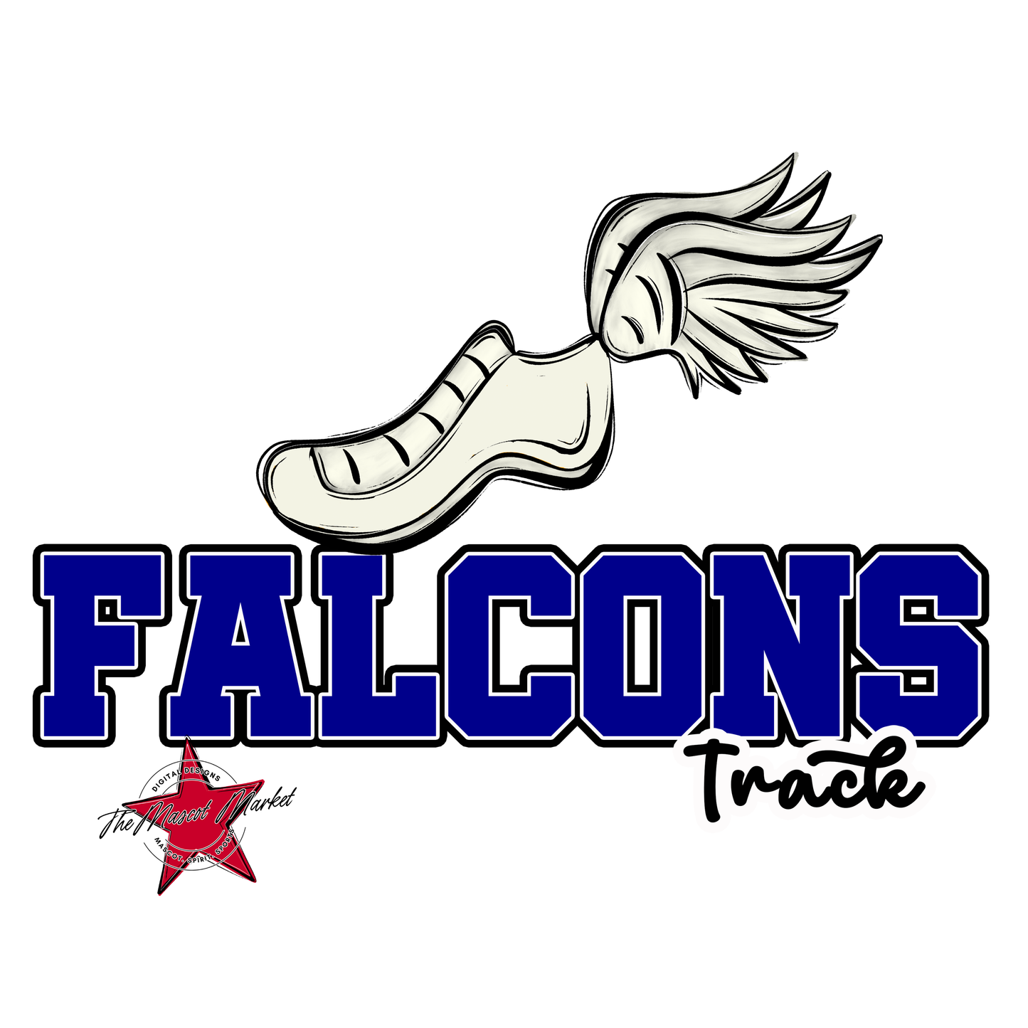 Falcons Varsity Track-Blue