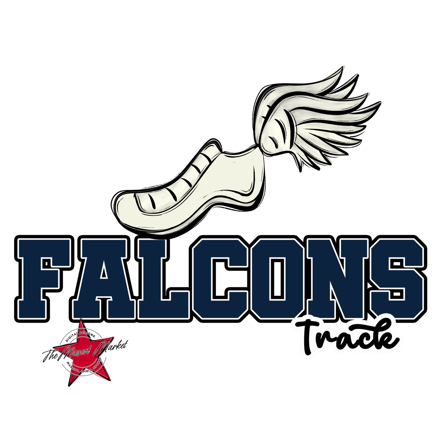 Falcons Varsity Track-Navy