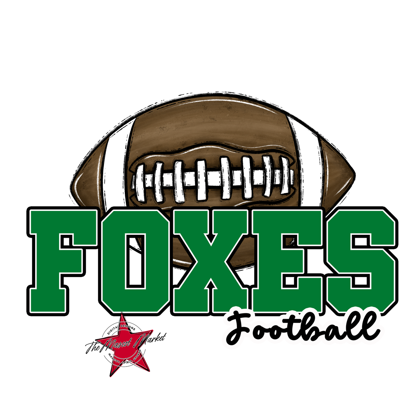 Foxes Varsity Football-Kelly Green