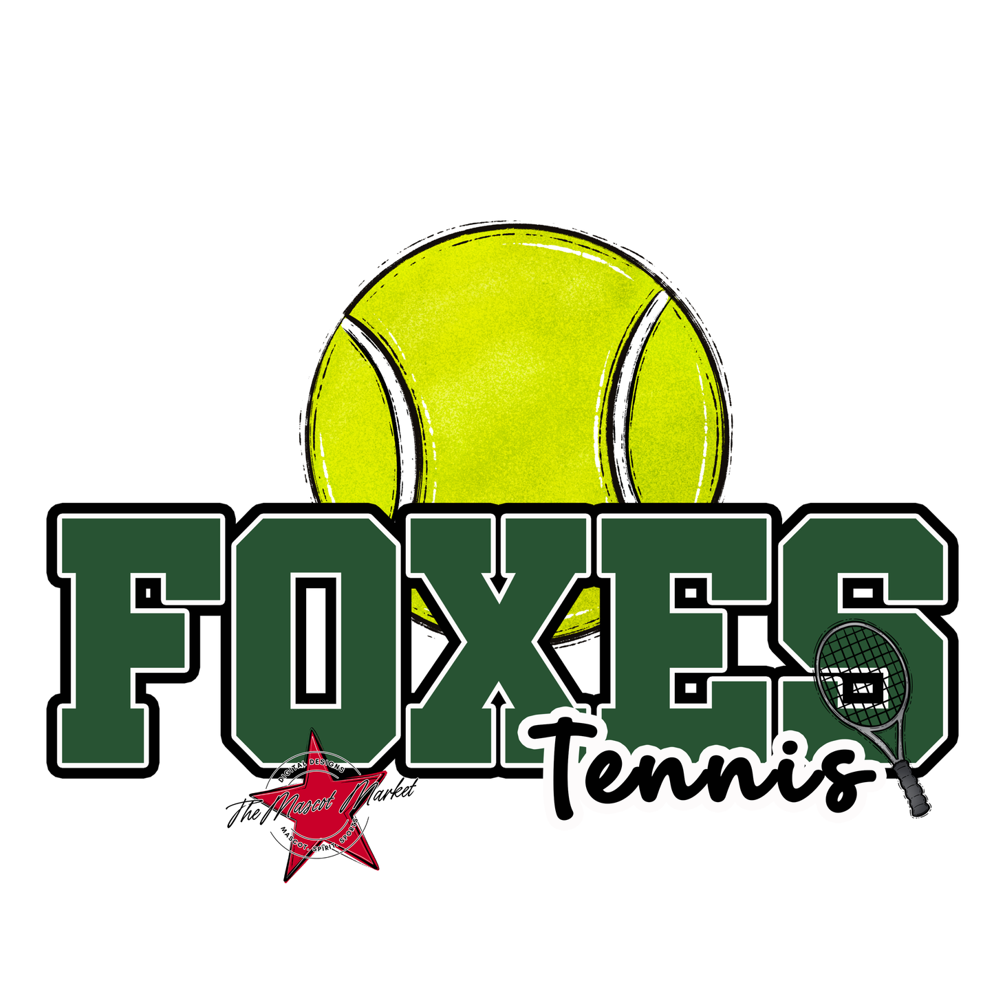 Foxes Varsity Tennis-Green