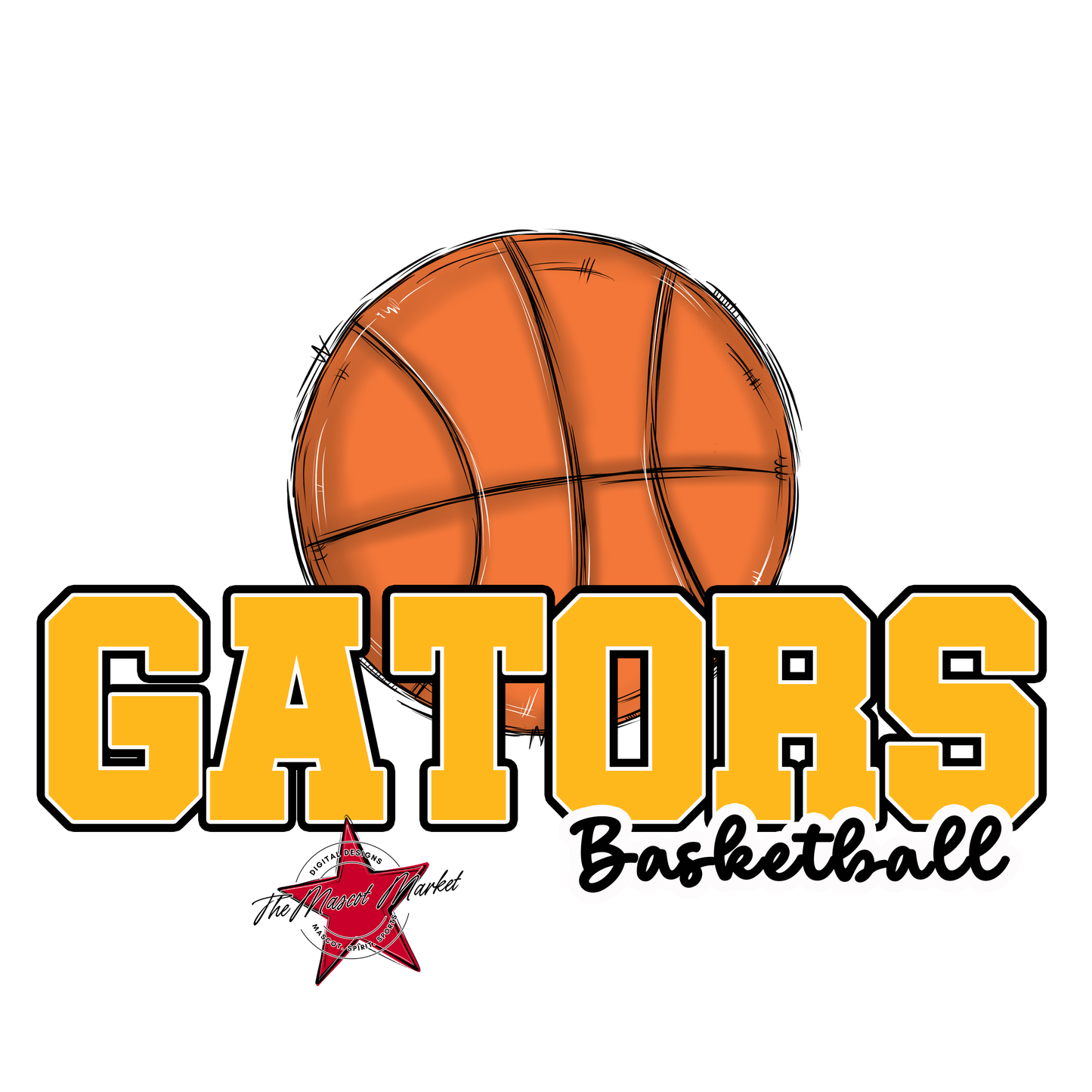 Gators Varsity Basketball-Yellow
