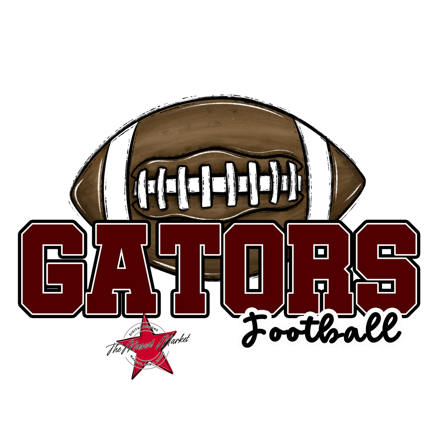 Gators Varsity Football-Maroon