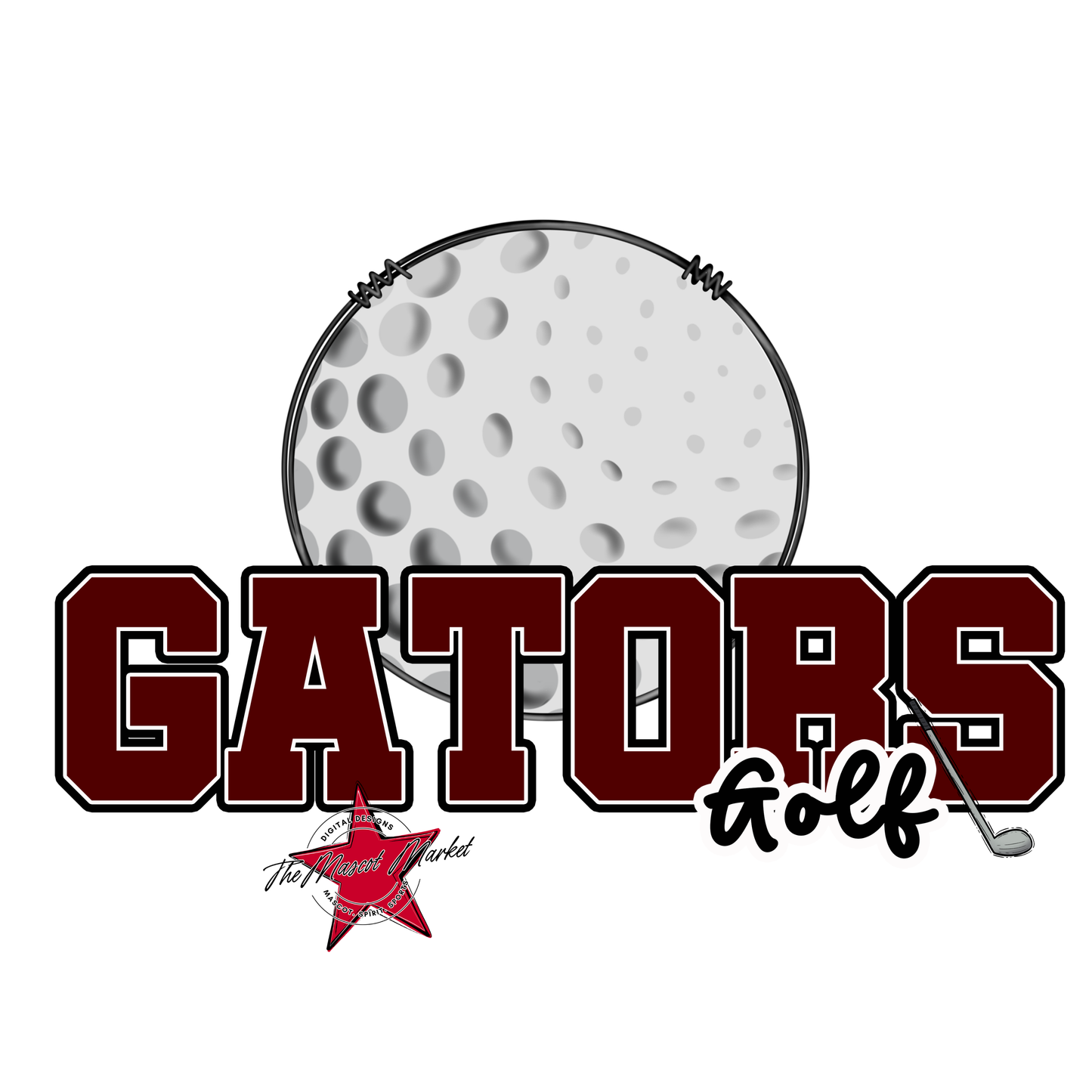Gators Varsity Golf-Maroon