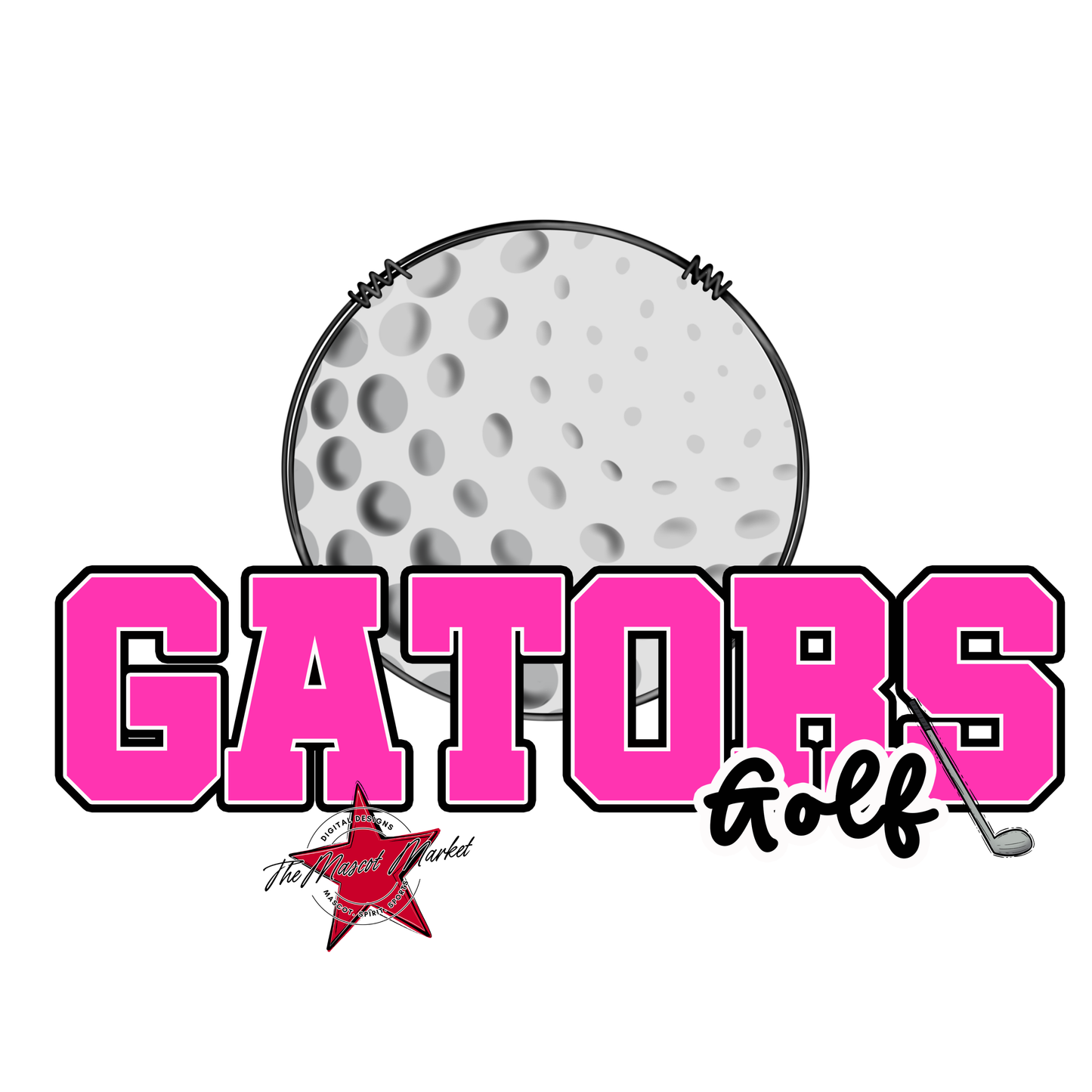 Gators Varsity Golf-Pink