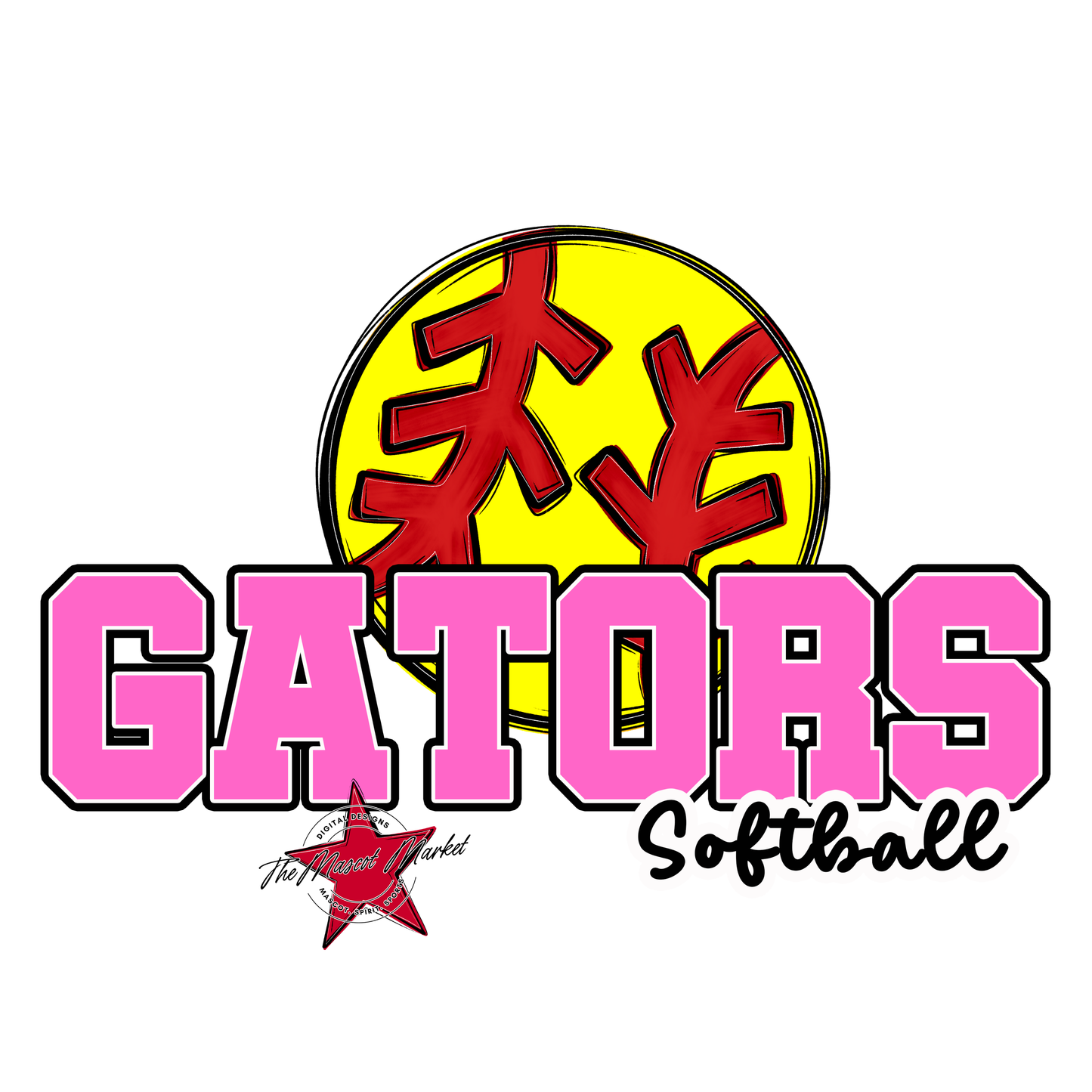 Gators Varsity Softball-Baby Pink