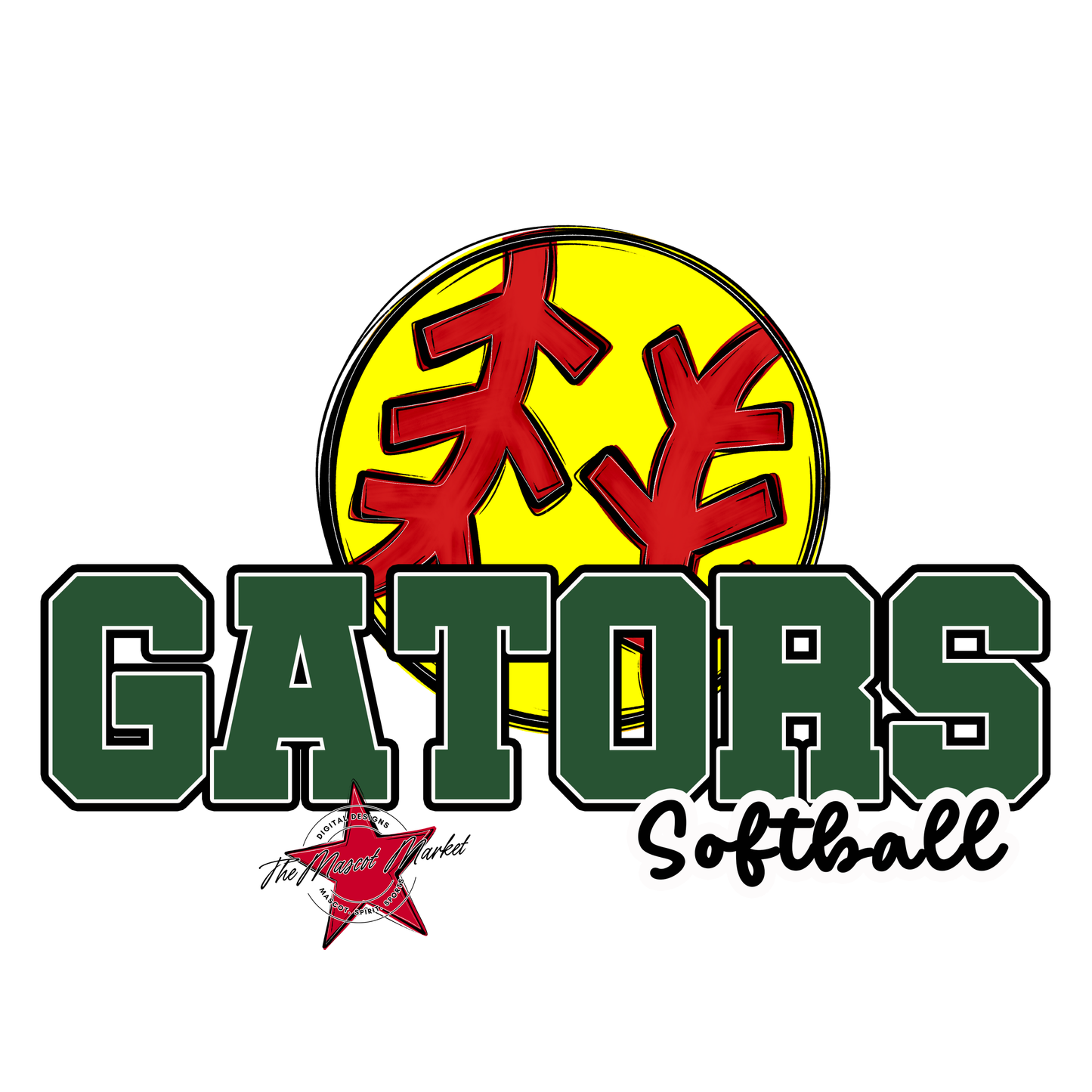 Gators Varsity Softball-Green