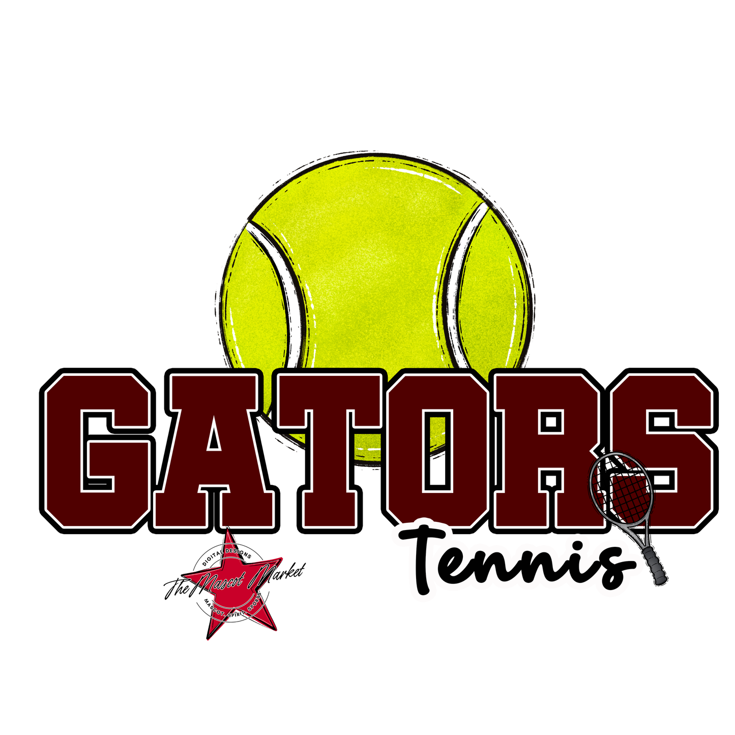 Gators Varsity Tennis-Maroon