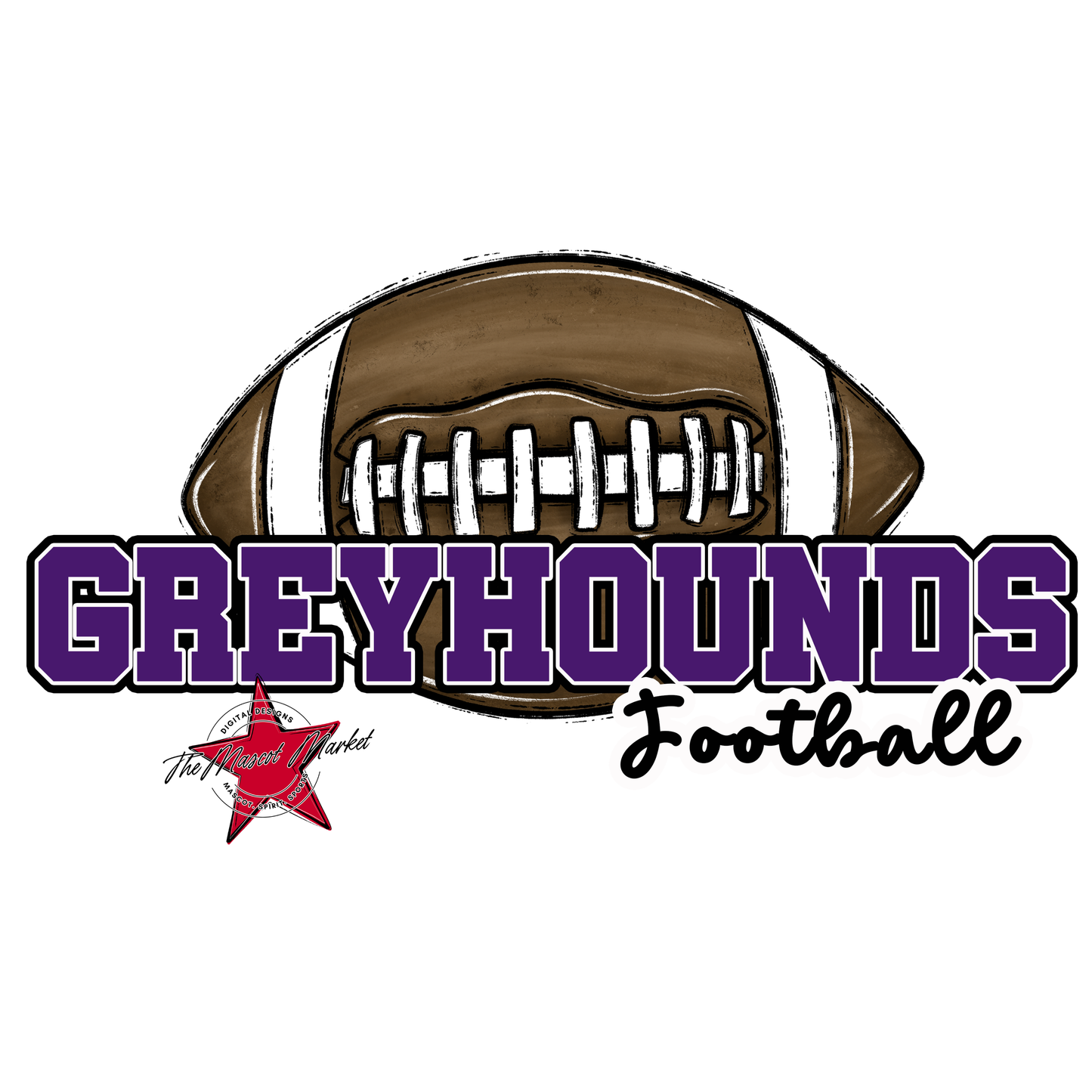 Greyhounds Varsity Football-Purple