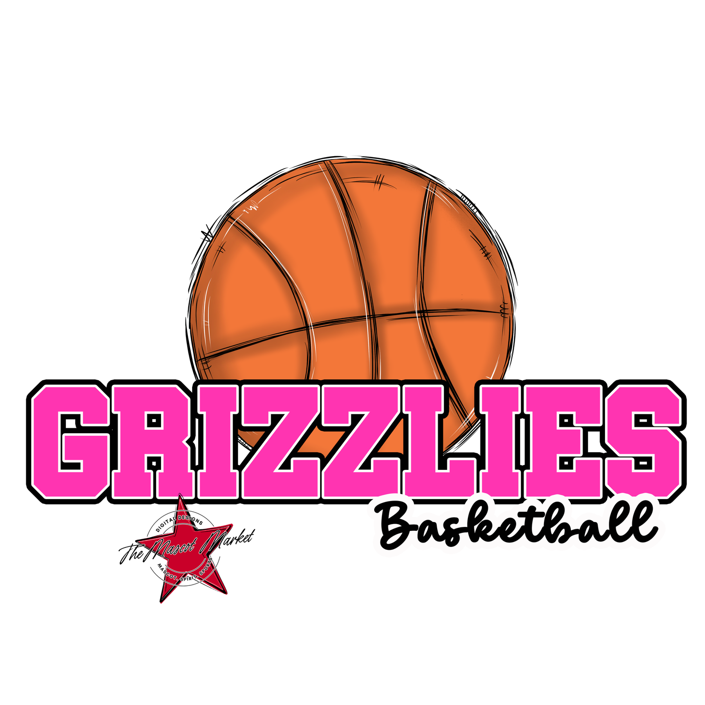 Grizzlies Varsity Basketball-Pink