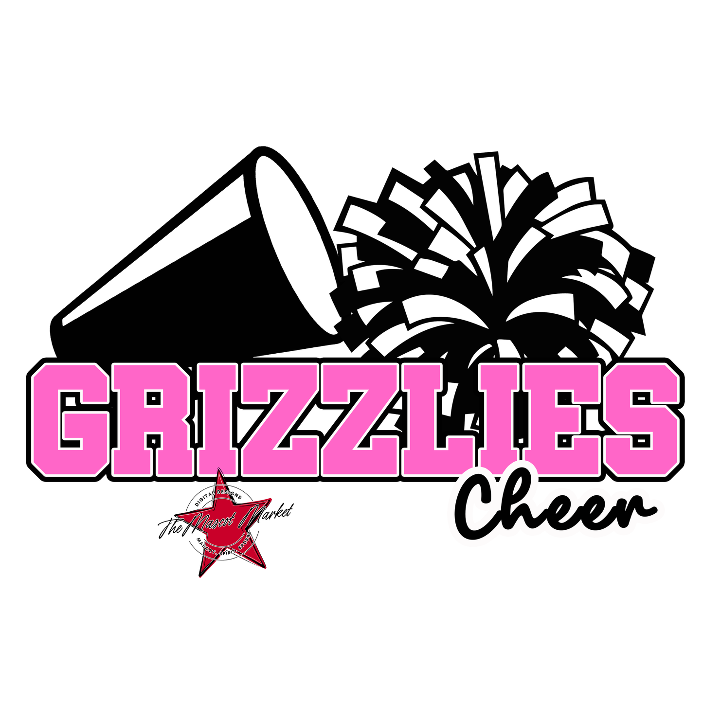 Grizzlies Varsity Cheer-Baby Pink