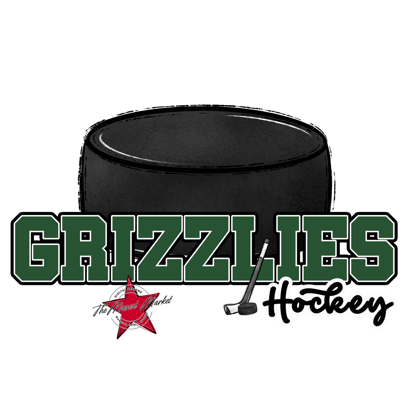 Grizzlies Varsity Hockey-Green