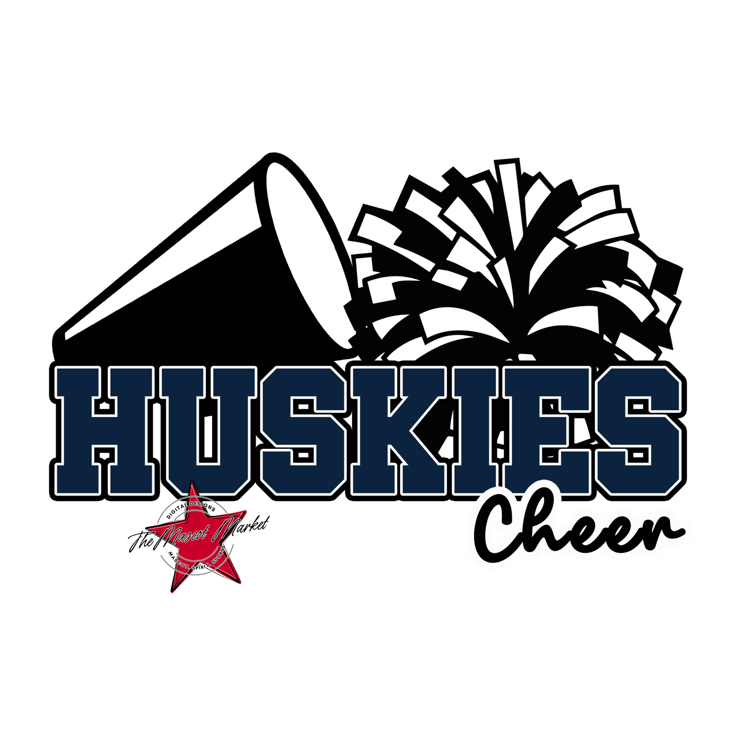 Huskies Varsity Cheer-Navy