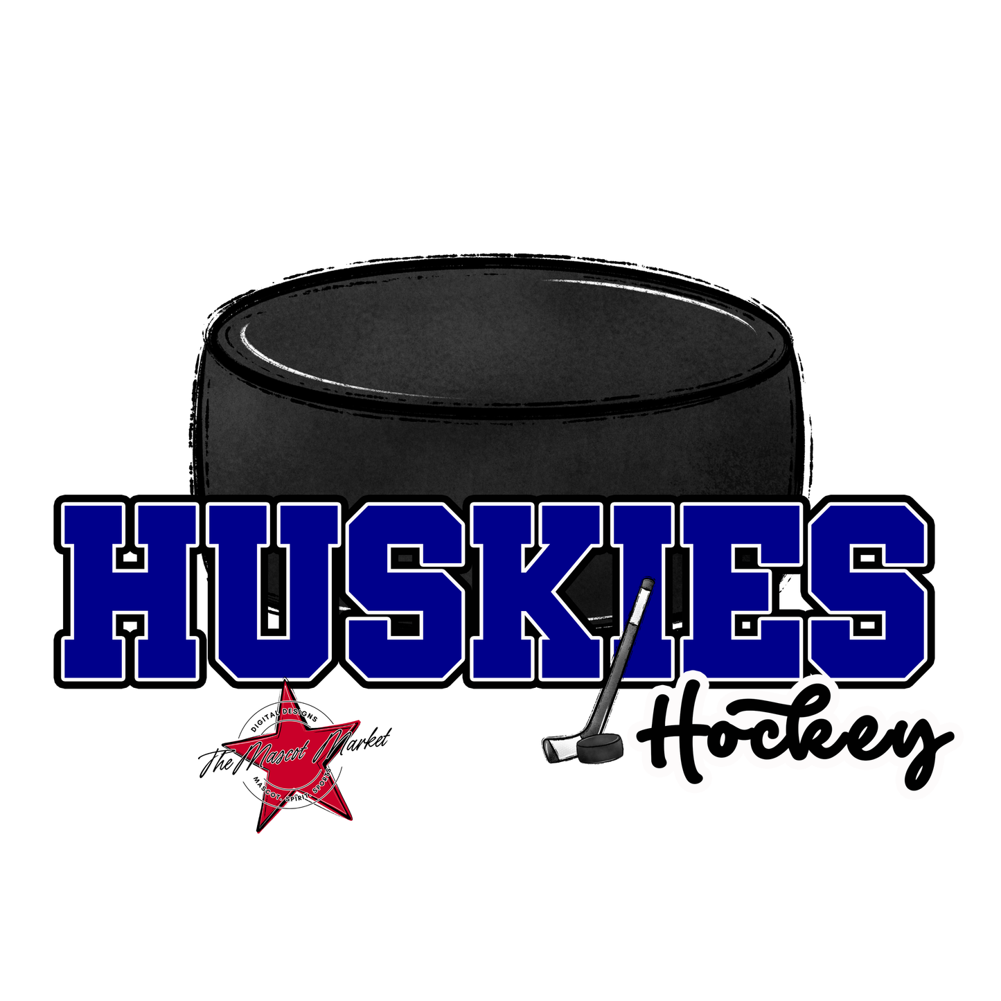 Huskies Varsity Hockey-Blue