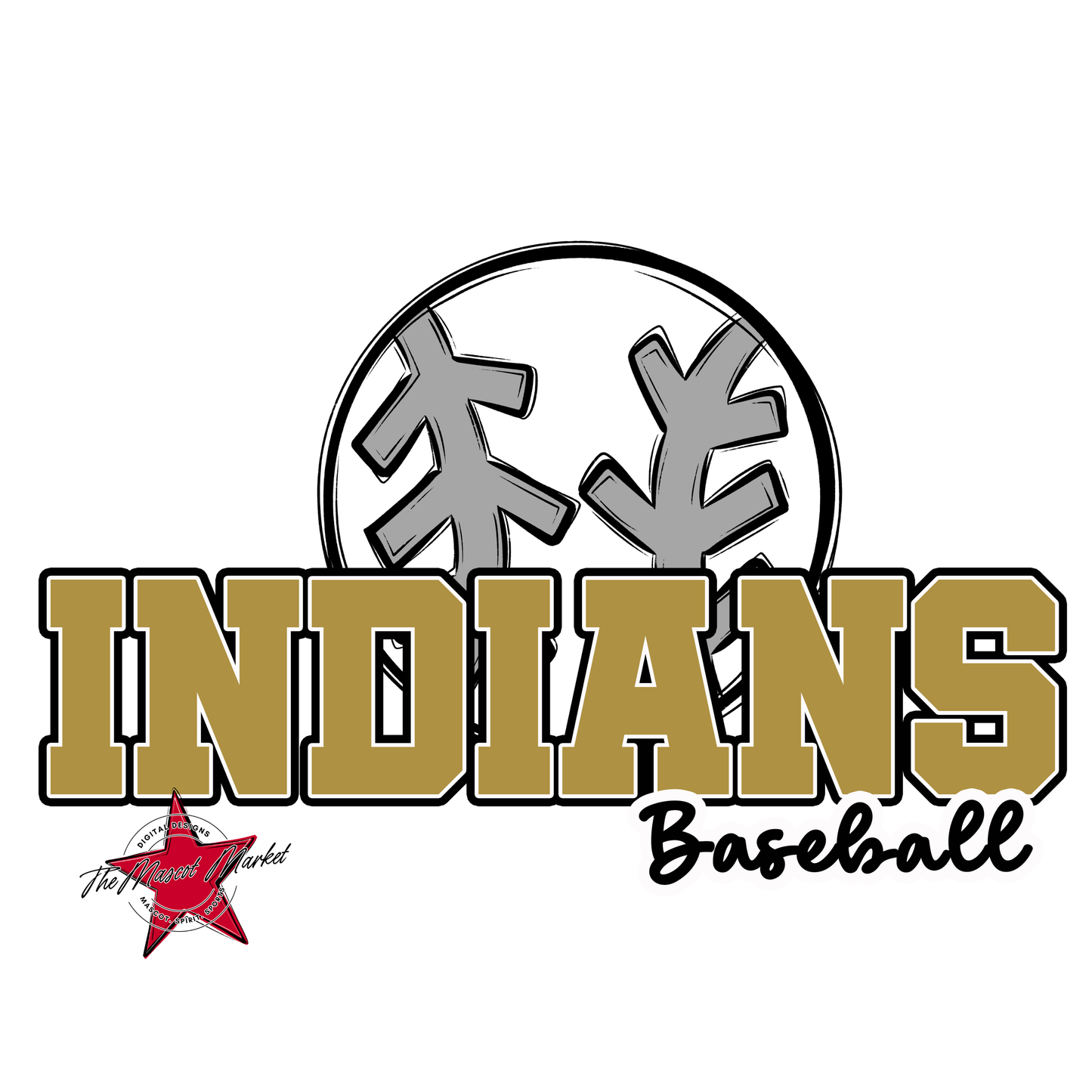 Indians Varsity Baseball-Gold
