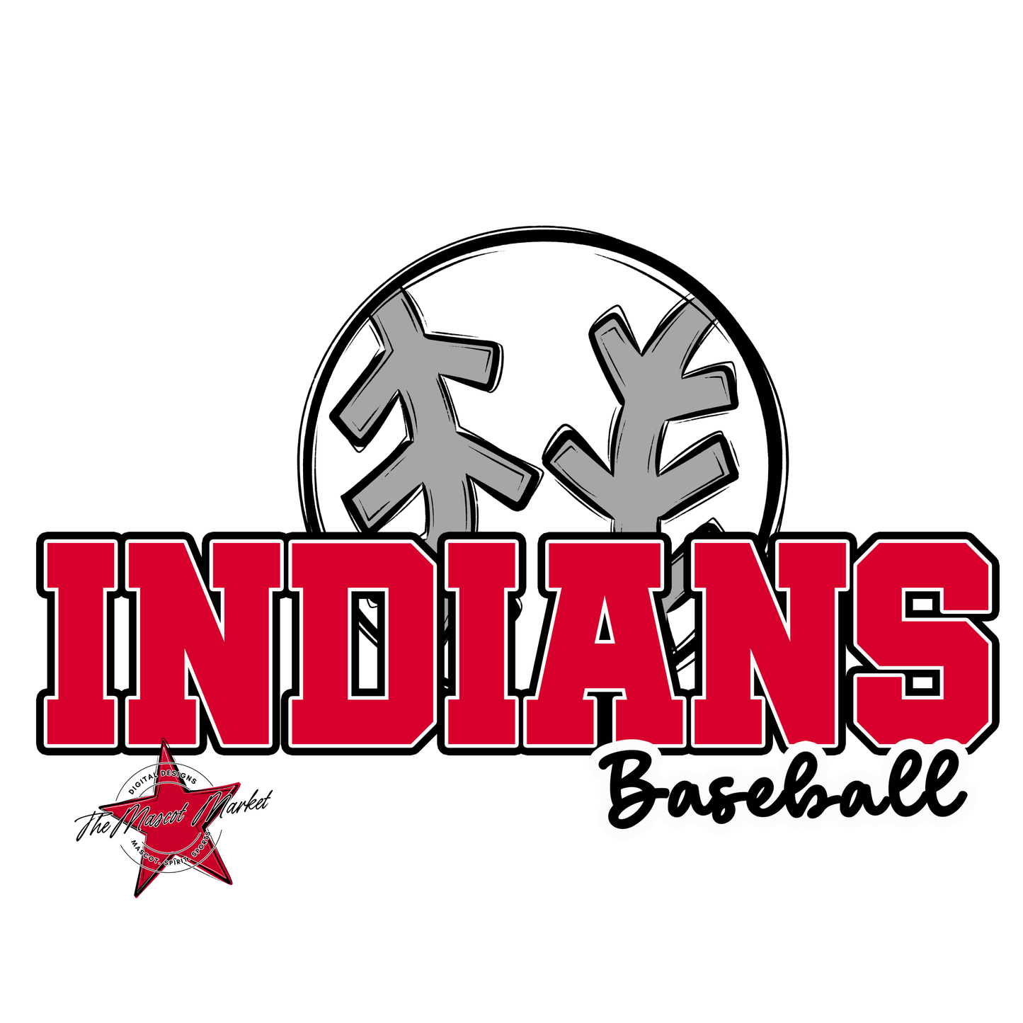 Indians Varsity Baseball-Red