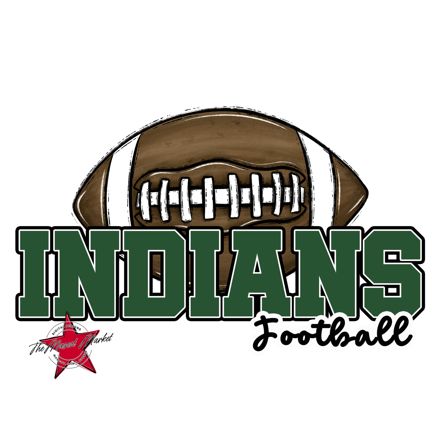 Indians Varsity Football-Green