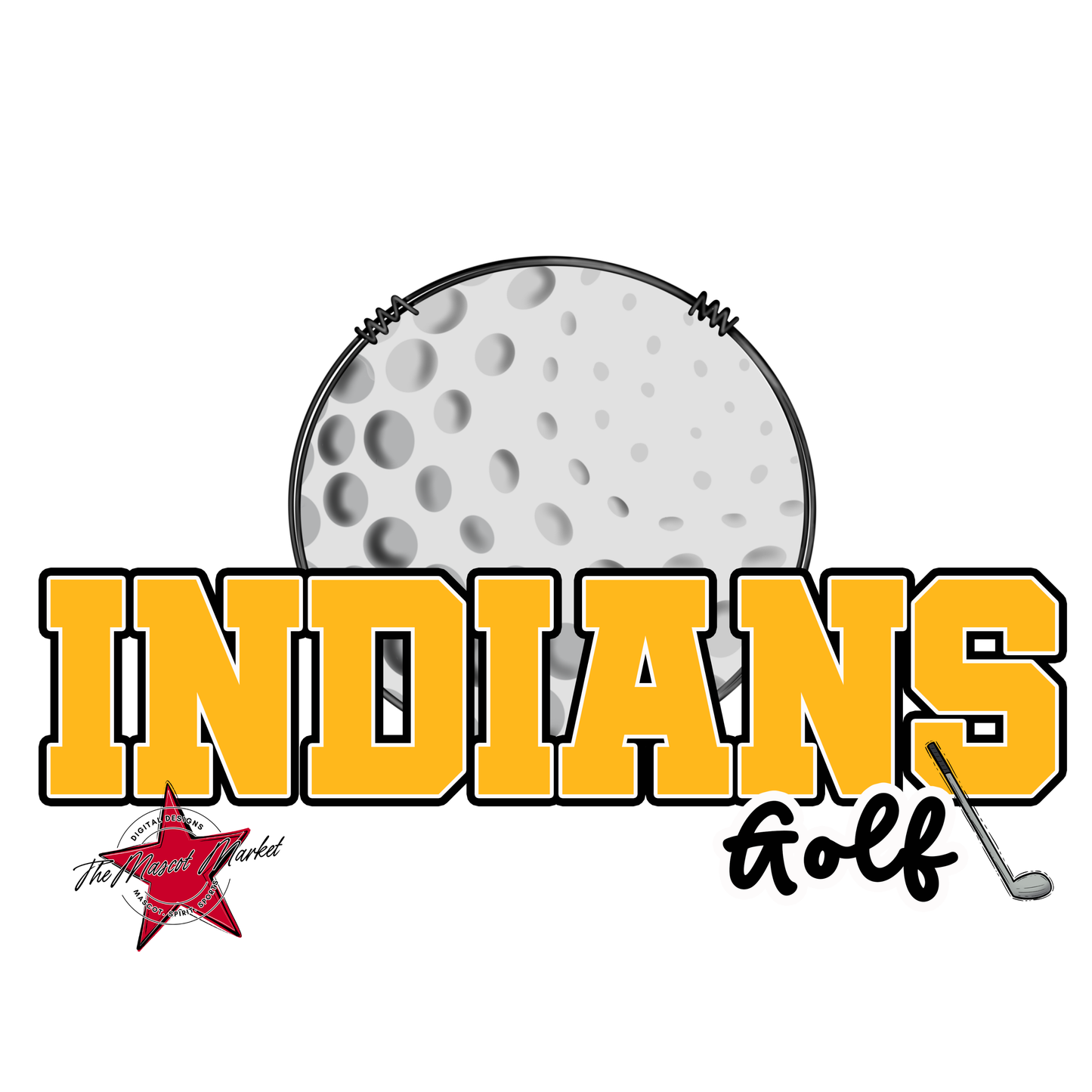 Indians Varsity Golf-Yellow